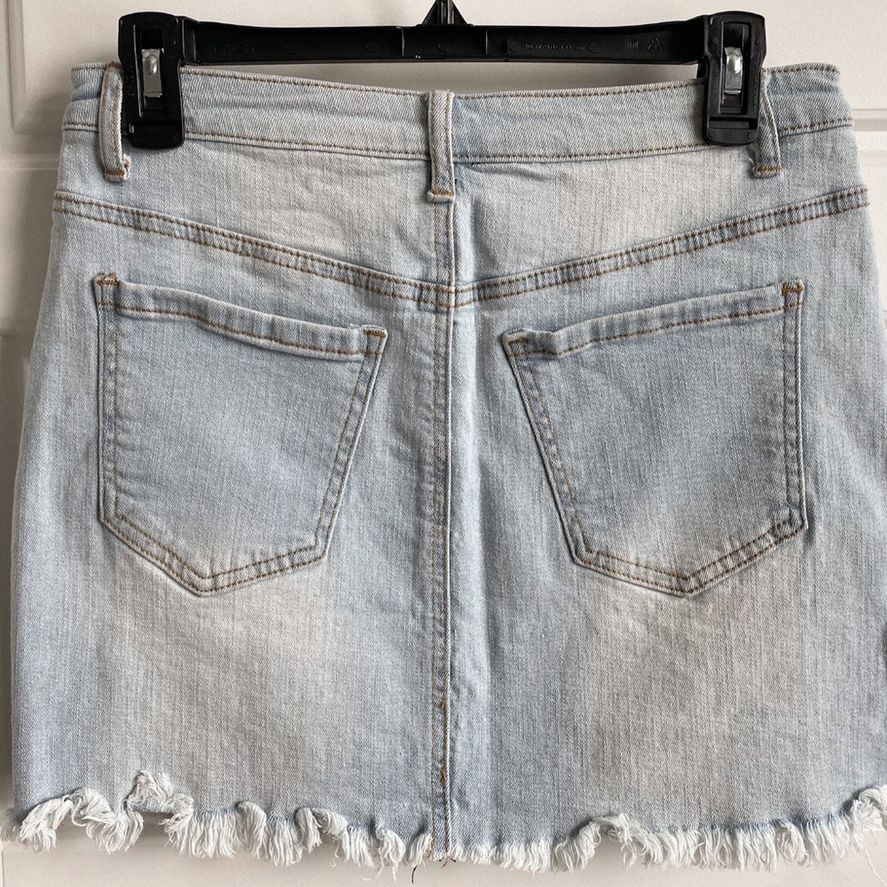 Denim Mini Skirt - Picture 2 of 4